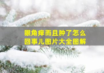 眼角痒而且肿了怎么回事儿图片大全图解