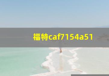 福特caf7154a51