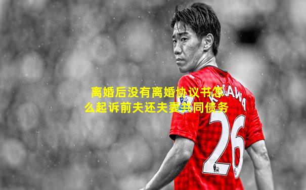 离婚后没有离婚协议书怎么起诉前夫还夫妻共同债务