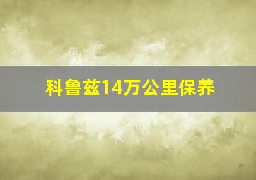 科鲁兹14万公里保养