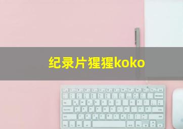 纪录片猩猩koko