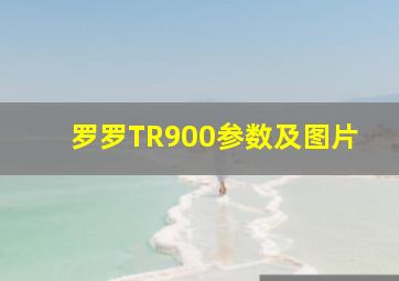 罗罗TR900参数及图片