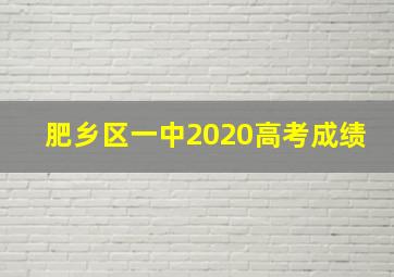 肥乡区一中2020高考成绩