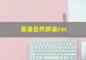 英语自然拼读cvc