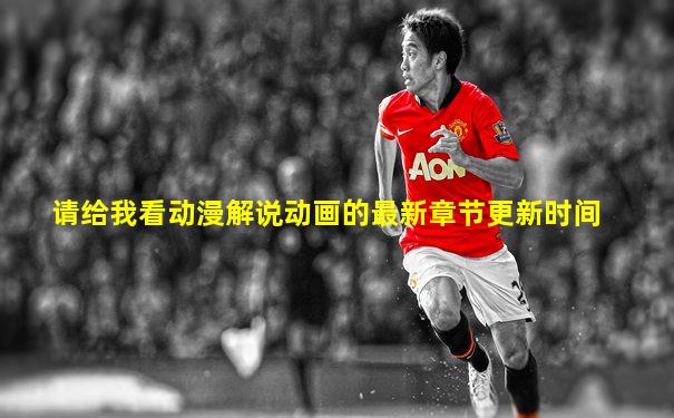 请给我看动漫解说动画的最新章节更新时间