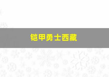 铠甲勇士西藏