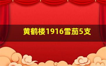 黄鹤楼1916雪茄5支