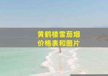 黄鹤楼雪茄烟价格表和图片