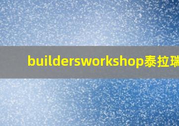 buildersworkshop泰拉瑞亚