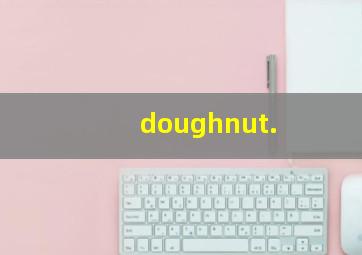 doughnut.