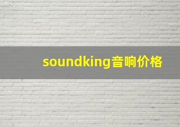 soundking音响价格