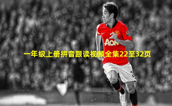 一年级上册拼音跟读视频全集22至32页