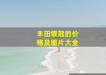 丰田银冠的价格及图片大全