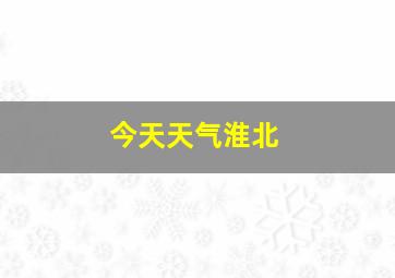 今天天气淮北