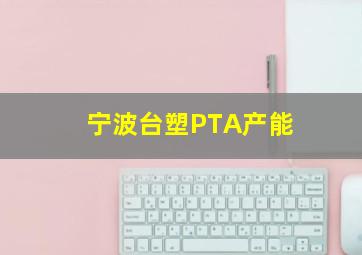 宁波台塑PTA产能