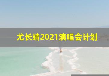 尤长靖2021演唱会计划