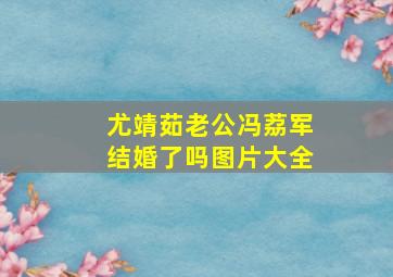 尤靖茹老公冯荔军结婚了吗图片大全