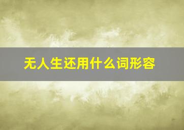 无人生还用什么词形容