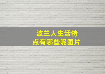 波兰人生活特点有哪些呢图片