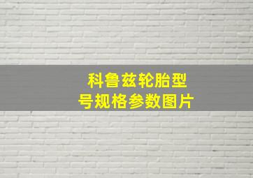 科鲁兹轮胎型号规格参数图片