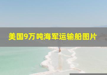 美国9万吨海军运输船图片