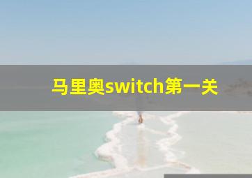 马里奥switch第一关